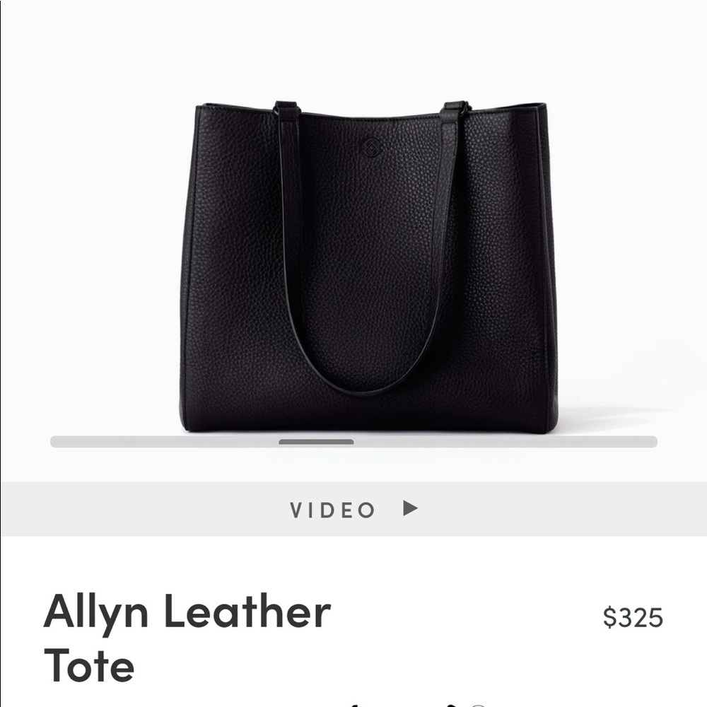 Dagne Dover Allyn Leather Tote